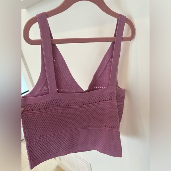 EDC Esprit Purple Crop Top - Picture 4 of 4